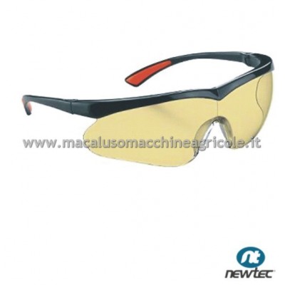 Occhiale a stanghetta ET-81BS/G Lenti gialle protezione occhi giallo occhiali