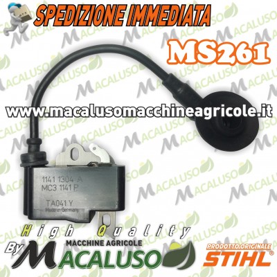 Bobina motosega Stihl MS261 modulo accensione 11414001331