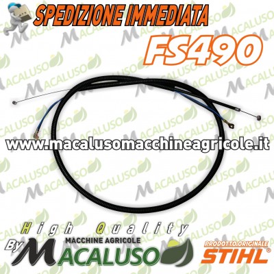 Filo acceleratore decespugliatore Stihl FS490 C EM tirante comando gas 41481801101