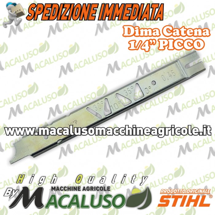 Lima o Tondino Stihl 3/16 mm. 4,8 affilatura catena motosega 56057724806 -  Macaluso Macchine Agricole