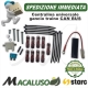 Kit universale centralina + spina 13 poli e cavi gancio traino auto starc 3990013