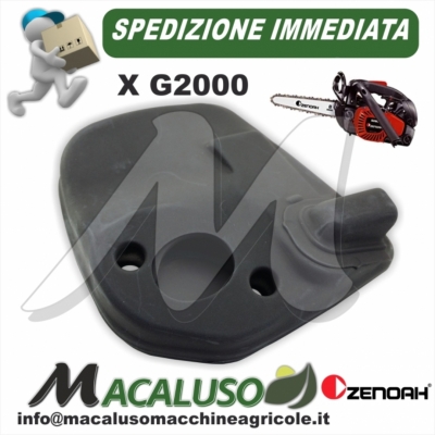 Marmitta motosega Zenoah G2000 scarico silenziatore 848C001512