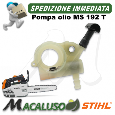 Pompa olio Motosega Stihl MS192T ms 192 t 11376403202