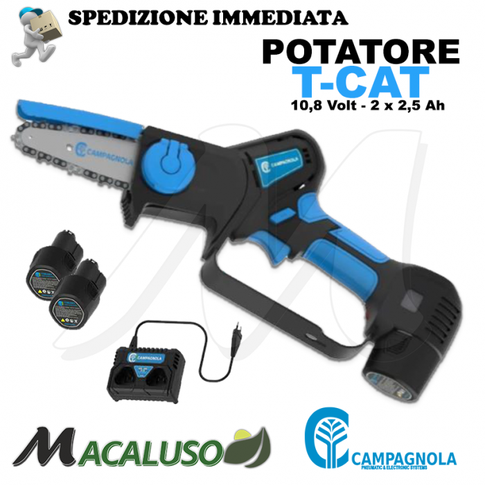 Potatore Campagnola T Cat seghetto motosega batteria tipo stihl gta26  taglia rami rifinitore - Macaluso Macchine Agricole