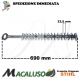 Gruppo lame completo 450 mm / 18" tagliasiepi Stihl HSA56 tosasiepi coltelli 45217105900