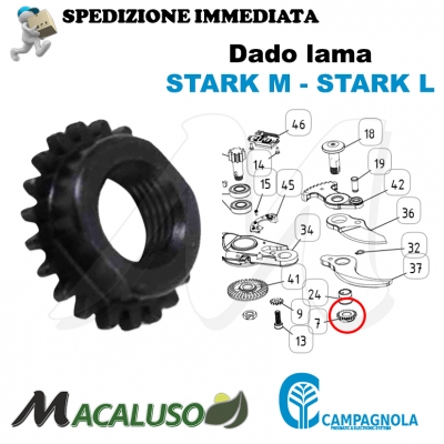 Dado lama forbice Stark M - Stark L New Campagnola Y100 0101