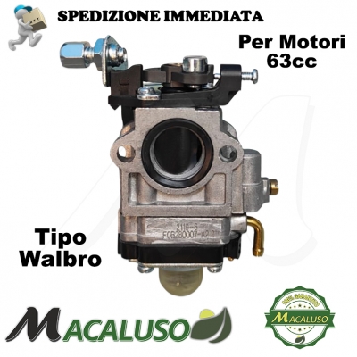 Carburatore tipo Walbro decespugliatore Kasei 63 cc 1E48F.2Z