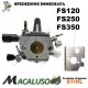 Carburatore per decespugliatore Stihl C1Q-S162A FS120-250 (vedi migliori dettagli)