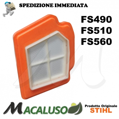 Filtro aria retina decespuglitore Stihl FS490 FS510 FS560 41481404400 rete