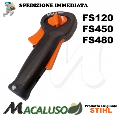 Impugnatura acceleratore completa decespugliatori Stihl FS450 FS480 FS550 41287901309