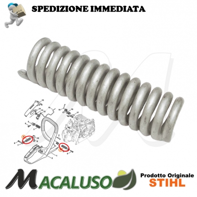 Molla antivibrante motosega Stihl MS171 MS181 MS211 ammortizzatore supporto 00007913103