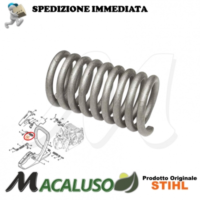 Molla antivibrante motosega Stihl MS171 MS181 MS211 ammortizzatore supporto 00007913104