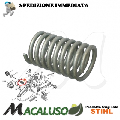 Molla antivibrante motosega Stihl MS270 MS280 ammortizzatore 11337913100