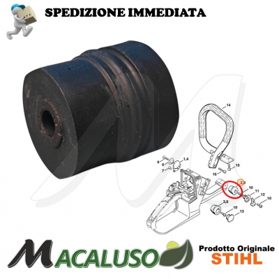 Tampone gomma motosega stihl 024 026 MS240 MS260 MS380 antivibrante ammortizzatore 11217909912