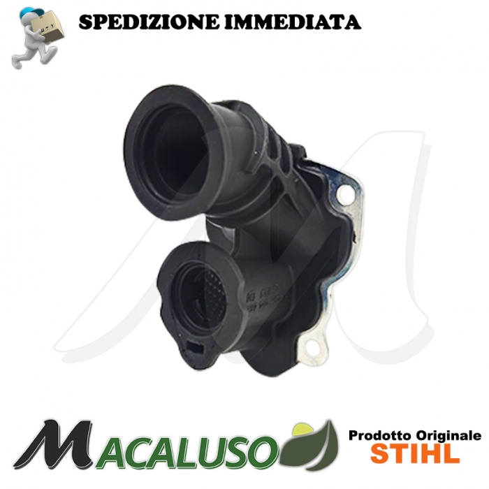 Collettore aspirazione motosega Stihl MS171 MS181 MS211 PRIMA SERIE manicotto elastico condotta 11391402500